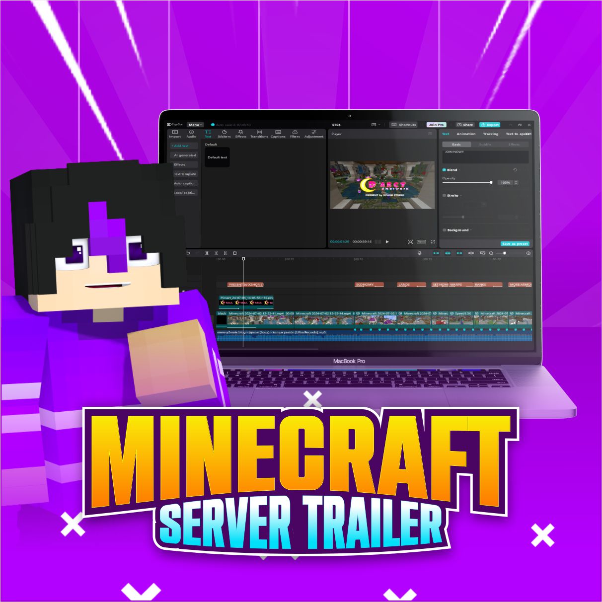 Trailer Server Minecraft