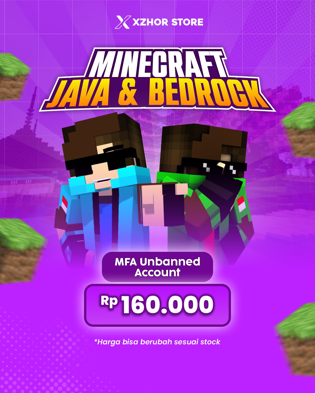 Minecraft Java MFA Unbanned Account (Clean & Fresh)