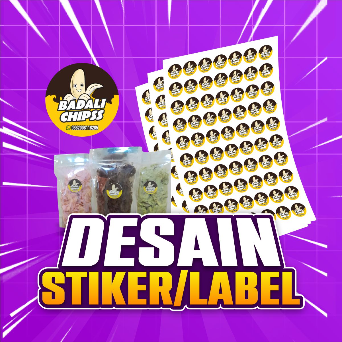 Desain Stiker & Label Kemasan